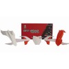 Rtech, Plastkit, VIT ORANGE, KTM 16-23 65 SX, GasGas 21-23 MC 65