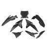 Rtech, Plastkit, SVART, KTM 25-26 85 SX
