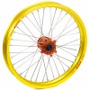 Haan Wheels, Komplett Hjul, 1,40, 19", FRAM, GUL ORANGE, KTM 04-11 85 SX