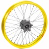 Haan Wheels, Komplett Hjul, 1,40, 19", FRAM, GUL GRÅ, Suzuki 02-25 RM85, 97-01 RM80