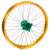 Haan Wheels, Komplett Hjul, 1,60, 21", FRAM, GULD GRÖN, Kawasaki 06-18 KX450F, 06-08 KX250, 19-20 KX250, 06-18 KX250F, 06-08 KX125