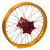 Haan Wheels, Komplett Hjul, 1,60, 14", BAK, GULD RÖD, Kawasaki 01-25 KX85, 97-00 KX80