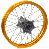 Haan Wheels, Komplett Hjul, 1,60, 14", BAK, GULD GRÅ, Kawasaki 01-25 KX85, 97-00 KX80