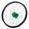Haan Wheels, Komplett Hjul, 1,40, 19", FRAM, SVART GRÖN, Kawasaki 01-25 KX85, 97-00 KX80