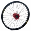 Haan Wheels, Komplett Hjul, 1,40, 19", FRAM, SVART RÖD, Suzuki 02-25 RM85, 97-01 RM80