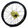 Haan Wheels, Komplett Hjul, 2,15, 19", BAK, SVART GUL, Suzuki 05-25 RM-Z450, 07-25 RM-Z250