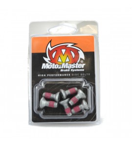 Moto-Master, Skiv Bult M6*12 Försänkt 6st, BAK FRAM, Kawasaki 89-02 KX250, 89-02 KX125, 90-03 KX500, 90-00 KX80, Yamaha 03-25 WR450F/YZ450F, 90-07 WR250, 16-19 WR250, 01-25 WR250F/YZ250F, 08-20 WR250R, 90-25 YZ250, 90-25 YZ125, 02-25 YZ85, 19-25 YZ65, 93-