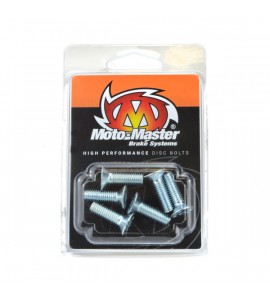 Moto-Master, Skiv Bult M6*18 Försänkt 6st, BAK FRAM, Kawasaki 89-02 KX250, 89-02 KX125/KX500, Yamaha 90-97 WR250/YZ250, 90-97 YZ125, Suzuki 01-07 DR-Z250, 88-05 RM250, 89-98 RMX250, 88-05 RM125, 00-10 DR-Z400