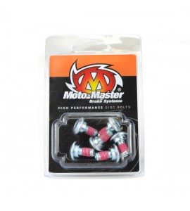 Moto-Master, Skiv Bult M6*14 Flat kupol 6st, BAK FRAM, Kawasaki 19-24 KX450, 06-18 KX450F, 03-08 KX250, 03-08 KX125, 01-24 KX85, 00-03 KX65, Suzuki 10-19 RMX450Z, 05-24 RM-Z450, 04-24 RM-Z250