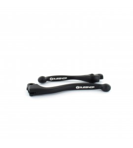 Holeshot, Broms/Kopplingsgrepp Par, SVART, Kawasaki 19-23 KX450, 21-25 KX250, 24-25 KX250X