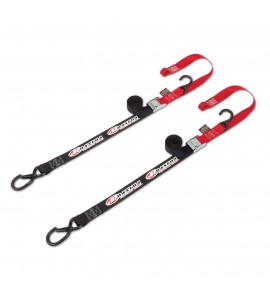 Maxima, Tie-Downs 2-pcs, BLK/RED