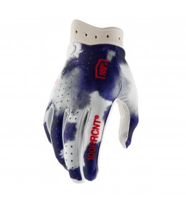 100%, ITRACK Handskar Blue/White, VUXEN, S, VIT BLÅ