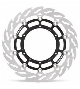 Moto-Master, Bromsskiva Flames Flytande 320mm, Vänster, FRAM, KTM 17-19 1090 ADVENTURE, 13-16 1190 ADVENTURE, 15-25 1290 ADVENTURE, 19-20 790 ADVENTURE, 23 790 ADVENTURE, 20-25 890 ADVENTURE, Husqvarna 22-25 NORDEN 901