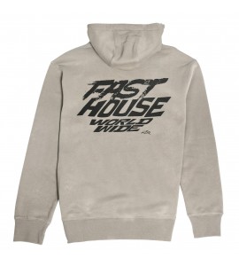 Fasthouse, Primer Hooded Pullover, Warm Gray, VUXEN, S