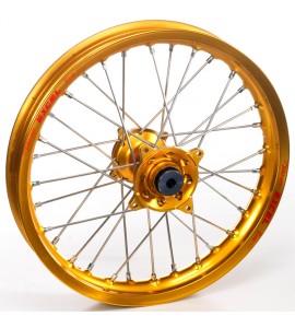 Haan Wheels, Komplett Hjul, 1,60, 21", FRAM, GULD, SHERCO 12-13 450 Enduro Racing/510 SE Racing, 13 450 SE, 14-19 450 SEF, 23-24 450 SEF FACTORY/500 SEF FACTORY, 22 450 SEF-Factory, 20-21 450 SEF-R, 05-11 Enduro 4.5i, 23 250 SE FACTORY/250 SEF FACTORY, 12