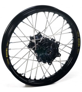 Haan Wheels, Komplett Hjul, 2,15, 19", BAK, SVART, KTM 23-25 450 SX-F, 23-25 250 SX/250 SX-F, 23-25 350 SX-F, 23-25 125 SX/300 SX, 25 150 SX, Husqvarna 23-24 FC 450, 25 FC 450 /TC 150/TC 300, 23-25 FC 250/TC 250, 23-25 FC 350, 23-25 TC 125, GasGas 24-25 M