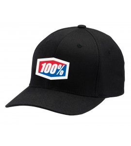 100%, Hat- Flexfit Classic, VUXEN, S M, SVART