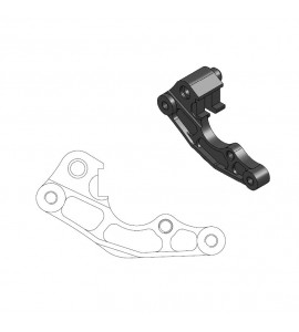 Moto-Master, Adapter till Flames Flytande 260mm skiva, Kawasaki 07-16 KLX450, 19-23 KX450, 06-16 KX450F, 06-08 KX250, 19-25 KX250, 06-16 KX250F, 24-25 KX250X, 06-08 KX125, Suzuki 05-16 RM-Z450, 01-07 DR-Z250, 06-10 RM250, 07-16 RM-Z250, 06-10 RM125