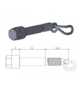 Moto-Master, Bromspinne, KTM 04-08 65 SX, 04-23 50 SX, 20-22 SX-E 5, Husqvarna 20-24 EE 5, 25 EE 5, 18-23 TC 50, 21 TC 50 Mini, 18-20 TC 50 MINI, GasGas 21-23 MC 50/MC-E 5
