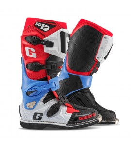 Gaerne, SG-12 REALM, VUXEN, 46, SVART VIT RÖD BLÅ