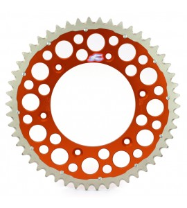 Renthal, Bakdrev, 520, 48, ORANGE, KTM 03-25 450 EXC-F/450 SX-F, 03-17 250 EXC, 18-22 250 EXC TPI/300 EXC TPI, 23-25 250 EXC/150 EXC/300 EXC/300 SX, 03-24 250 EXC-F, 25 250 EXC-F /150 SX, 89-25 250 SX, 03-25 250 SX-F, 10-25 350 EXC-F/350 SX-F, 91-16 125 E