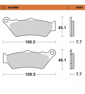 Moto-Master, Bromsbelägg RoadPRO Sinter, FRAM, KTM 03 640 LC4, 07 640 LC4 Enduro, BMW 24-25 F 900 GS Adventure