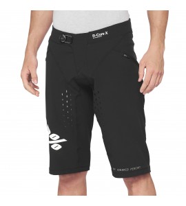 100%, R-CORE X Shorts Black, VUXEN, 38