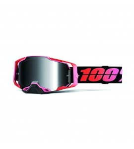 100%, ARMEGA Goggle Guerlin - Mirror Silver Lens, VUXEN
