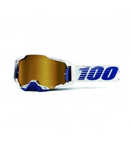 100%, ARMEGA Goggle Solis - Mirror True Gold Lens, VUXEN