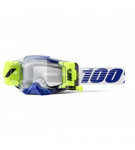 100%, ARMEGA FORECAST Glasögon Blue - Clear Lens, VUXEN