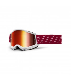 100%, ACCURI 2 Glasögon Redline - Mirror Red Lens, VUXEN