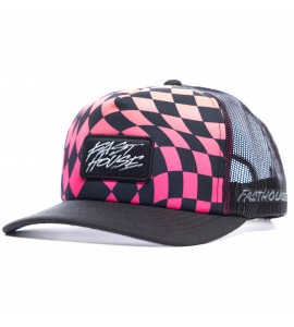 Fasthouse, Sound Check Hat, Pink/Black - OS, VUXEN