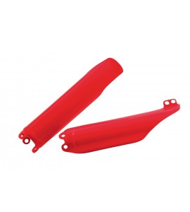 Rtech, Gaffelskydd, RÖD, Honda 02-18 CRF450R, 18 CRF450RX, 05-18 CRF450X, 17 CRF-RX 450, 90-07 CR250R, 04-18 CRF250R/CRF250X, 90-07 CR125R, 92-01 CR500R, Husqvarna 06-07 TE 450/TC 510/TE 510