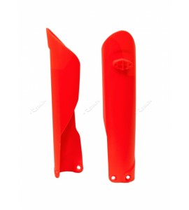 Rtech, Gaffelskydd, NEON ORANGE, KTM 16-23 450 EXC-F, 15-22 450 SX-F, 18-22 250 EXC TPI/300 EXC TPI, 23 250 EXC/150 EXC/300 EXC, 16-17 250 EXC/300 EXC, 16-23 250 EXC-F, 15-22 250 SX/250 SX-F, 16-23 350 EXC-F, 15-22 350 SX-F, 16 125 EXC/200 EXC/500 EXC, 15