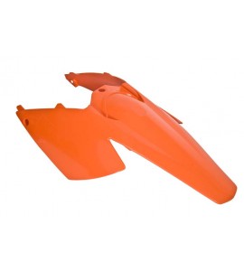 Rtech, Bakskärm/Sidopanel, ORANGE, KTM 04-07 450 EXC-F, 03-06 450 SX-F, 04-07 250 EXC, 07 250 EXC-F, 03-06 250 SX, 04-07 125 EXC/200 EXC/300 EXC/400 EXC/525 EXC, 04-06 125 SX/525 SX