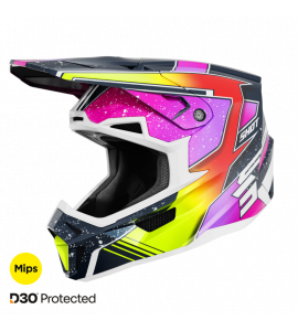 Shot, HJÄLM LITE RACING BLUE NEON YELLOW, PEARLY, VUXEN, M