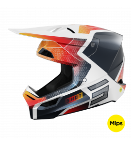 Shot, HJÄLM RACE PHASER BLUE RED PEARLY, VUXEN, M