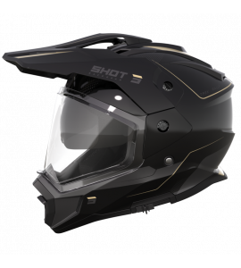 Shot, HJÄLM TREK MAX VISION RALLY BLACK SAND, GLOSSY, VUXEN, S