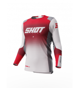 Shot, TRÖJA AEROLITE ULTIMA, VUXEN, XL, VIT RÖD