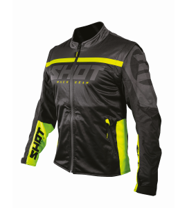 Shot, JACKA SOFTSHELL LITE 2.0, VUXEN, S, NEON SVART GUL