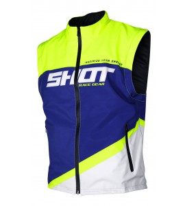 Shot, Jacka BODYWARMER LITE, VUXEN, M, BLÅ NEON GUL