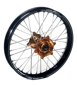 Haan Wheels, Komplett Hjul A60, 2,15, 19", BAK, BRONS SVART, KTM 23-25 450 SX-F, 23-25 250 SX/250 SX-F, 23-25 350 SX-F, 23-25 125 SX/300 SX, 25 150 SX, Husqvarna 23-24 FC 450, 25 FC 450 /TC 150/TC 300, 23-25 FC 250/TC 250, 23-25 FC 350, 23-25 TC 125, GasG