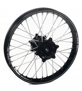 Haan Wheels, Komplett Hjul A60, 2,15, 19", BAK, SVART, KTM 23-25 450 SX-F, 23-25 250 SX/250 SX-F, 23-25 350 SX-F, 23-25 125 SX/300 SX, 25 150 SX, Husqvarna 23-24 FC 450, 25 FC 450 /TC 150/TC 300, 23-25 FC 250/TC 250, 23-25 FC 350, 23-25 TC 125, GasGas 24-