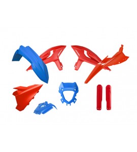 Rtech, Plastkit, O.E.M RÖD BLÅ, BETA 25 RR RACING 250 2T/RR X-PRO 250 2T, 25 RR RACING 350 4T/RR X-PRO 350 4T, 25 RR RACING 125 2T/RR X-PRO 125 2T/RR RACING 200 2T/RR RACING 300 2T/RR RACING 390 4T/RR RACING 430 4T/RR RACING 480 4T/RR X-PRO 200 2T/RR X-PR
