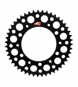 Renthal, Bakdrev, 520, 50, SVART, Kawasaki 07-12 KLX450, 19-23 KX450, 06-18 KX450F, 87-08 KX250, 19-24 KX250, 04-18 KX250F, 85-08 KX125, 86-03 KDX200, 97-03 KDX220, 03 KLX400 SR, R, 87-03 KX500, Suzuki 04-06 RM-Z250