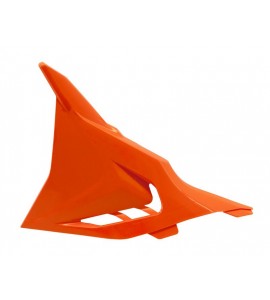 Rtech, Ventilerad Luftburkspanel (vänster), ORANGE, KTM 24-25 450 EXC-F, 23-25 450 SX-F, 24-25 250 EXC, 24 250 EXC-F, 25 250 EXC-F /150 SX, 23-25 250 SX/250 SX-F, 24-25 350 EXC-F/150 EXC/300 EXC/500 EXC-F, 23-25 350 SX-F, 23-25 125 SX/300 SX