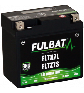 Fulbat, Litium-Ion Batteri, Kawasaki 08-10 KLX450, Yamaha 03-23 WR450F, 16-19 WR250, 03-23 WR250F, Suzuki 10-17 RMX450Z, GasGas 03-09 EC 450 F, 13-15 EC 450 F/EC 300 F, 12-14 EC 250, 20 EC 250, 18 EC 250 E4 2-Stroke/EC 300 E4 2-Stroke, 10-15 EC 250 F, 15-