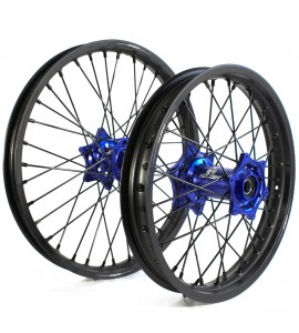 Holeshot, Komplett Hjulset, 2,15/1,60, 18/21", BAK FRAM, MATT SVART BLÅ, KTM 16-25 450 EXC-F, 18-22 250 EXC TPI/300 EXC TPI, 23-25 250 EXC/150 EXC/300 EXC, 16-17 250 EXC/300 EXC, 16-24 250 EXC-F, 25 250 EXC-F, 16-25 350 EXC-F, 16 125 EXC/200 EXC/500 EXC, 