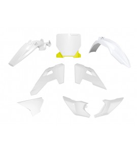 Rtech, Plastkit, O.E.M VIT GUL, Husqvarna 25 TC 85