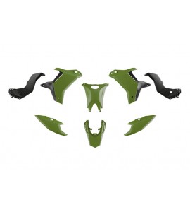 Rtech, Plastkit Revolution, SVART GRÖN, Yamaha 25-26 TÉNÉRÉ 700